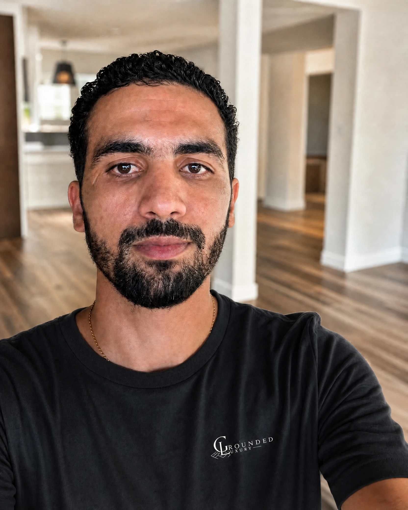 Ayoub, founder and lead installer at Grounded Luxury Floors
